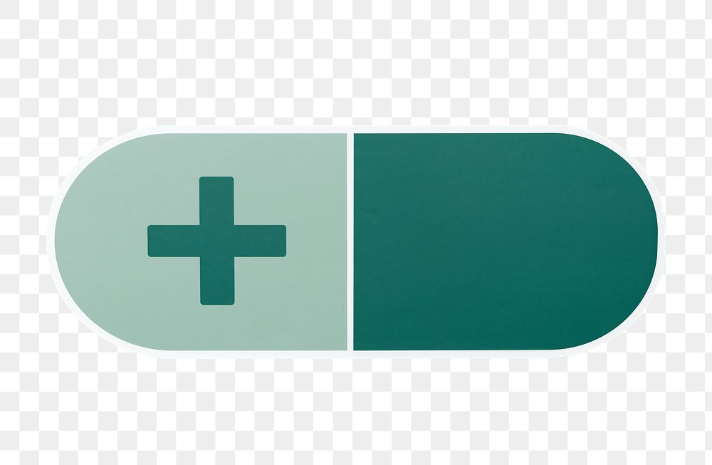 PNG Medical pill  illustration sticker transparent background