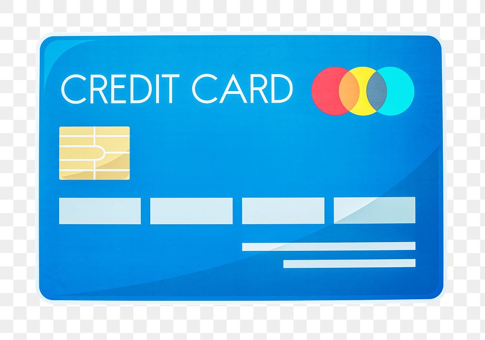 PNG Credit card illustration sticker transparent background