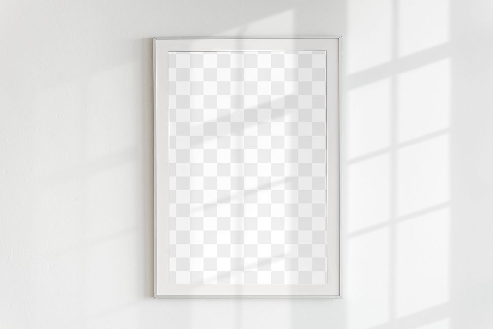 Photo frame png transparent mockup