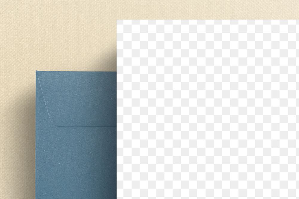 Poster paper png mockup, transparent design