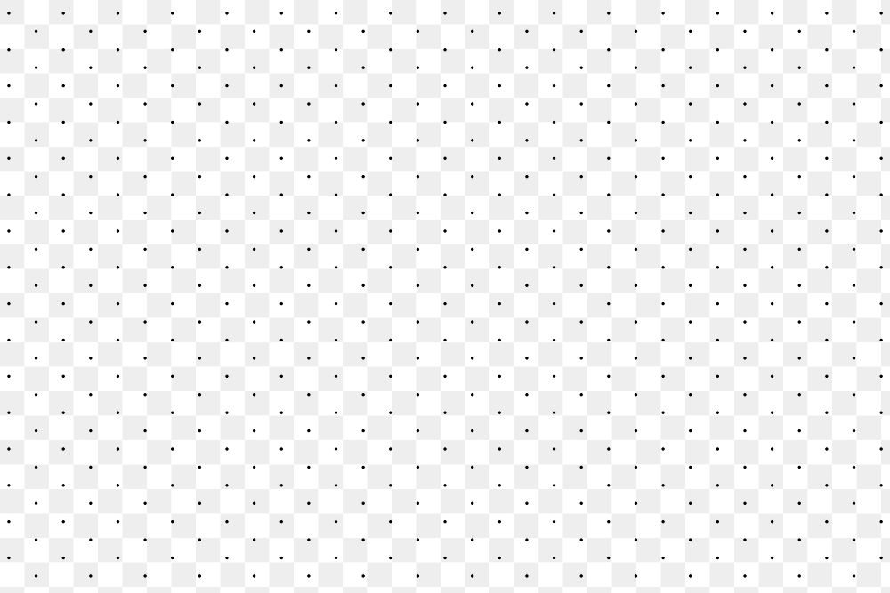 PNG black polka dot pattern, transparent background