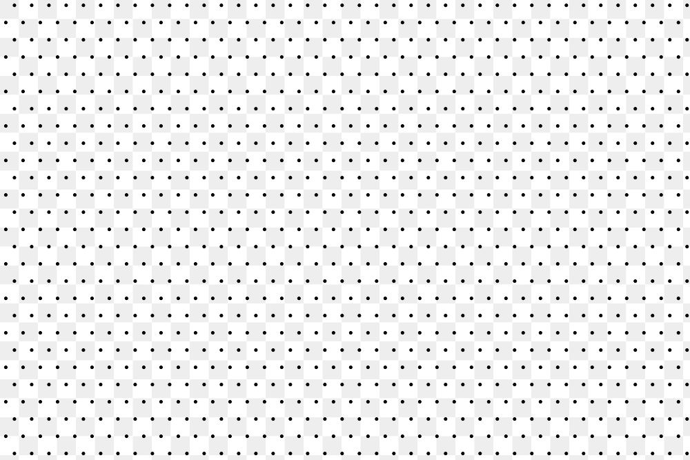 PNG black polka dot pattern, transparent background