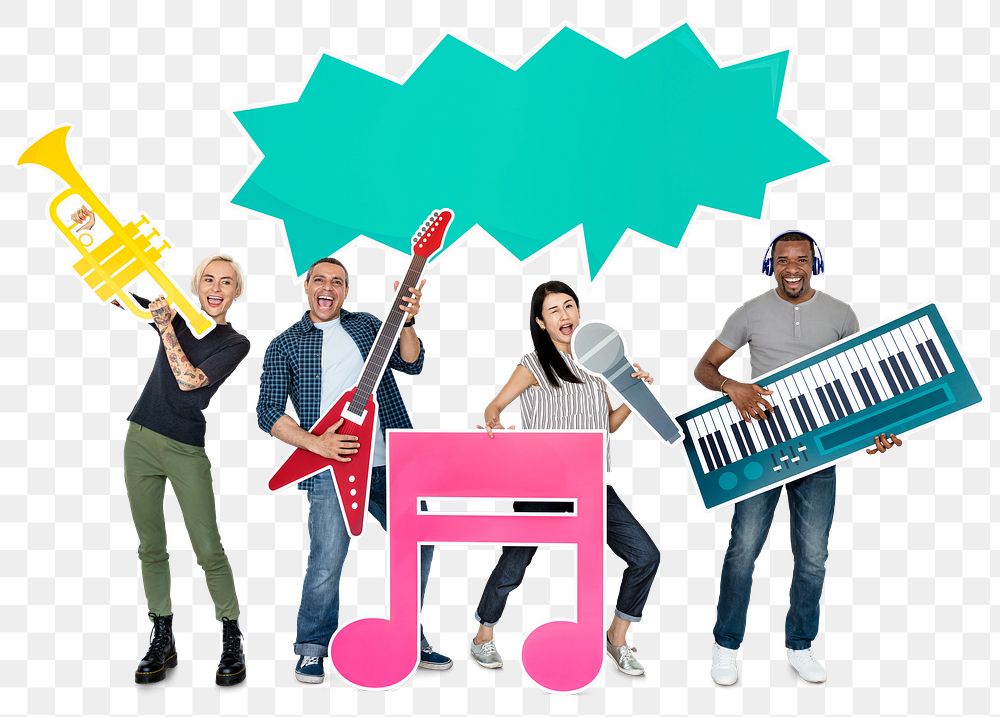 Entertainment png element, transparent background