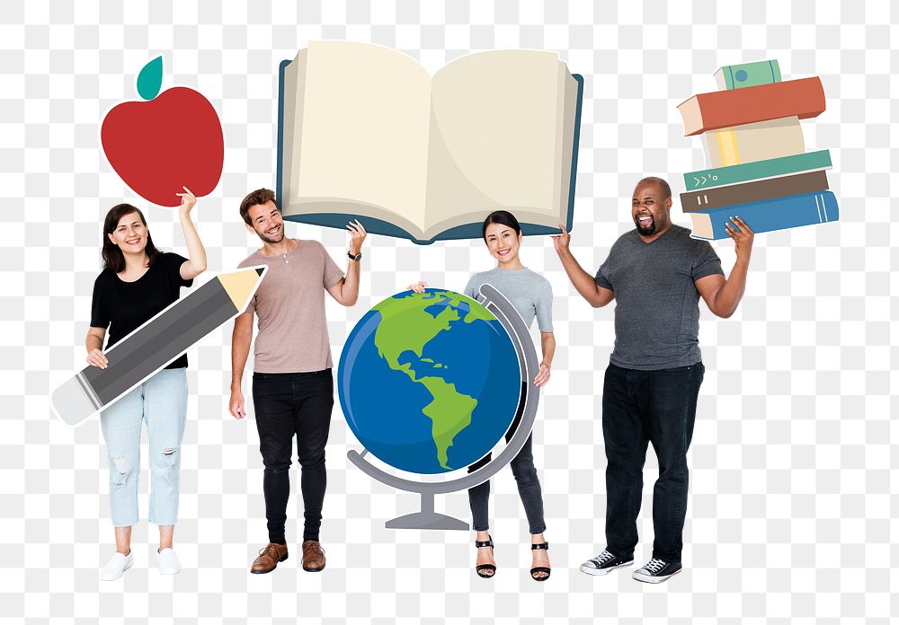 Education png element, transparent background