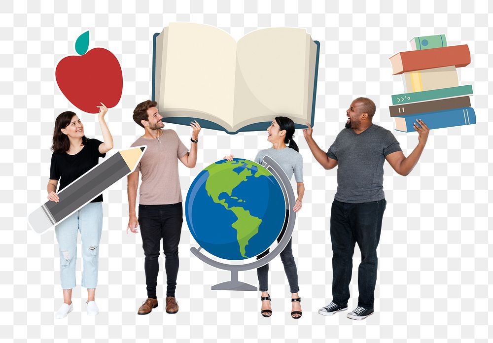 Education png element, transparent background