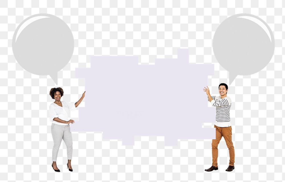 Message box png element, transparent background