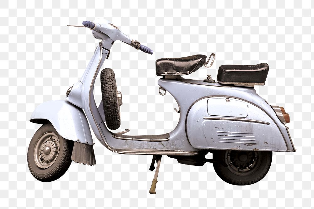PNG scooter, collage element, transparent background