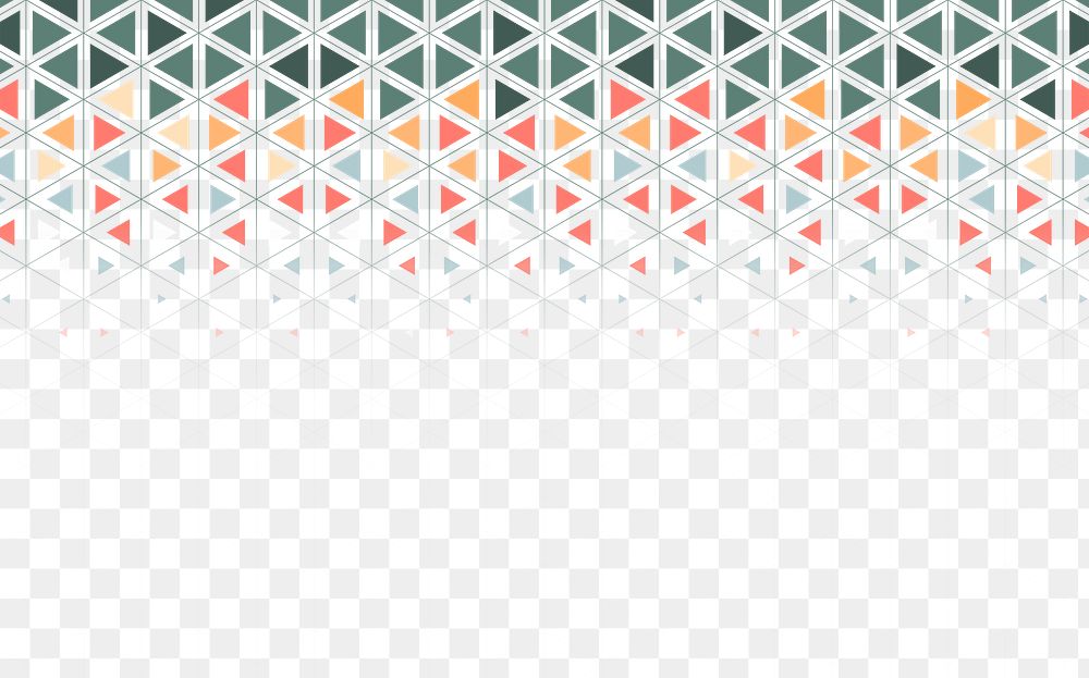 Geometric png border, transparent background