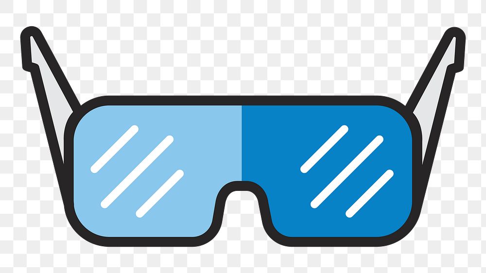  Safety goggles png illustration, transparent background