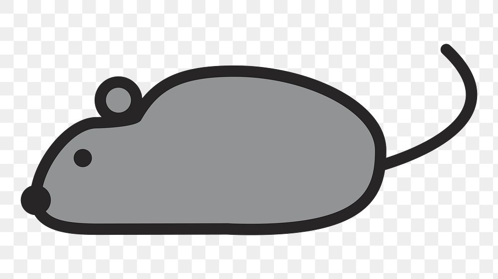 Mouse png illustration, transparent background