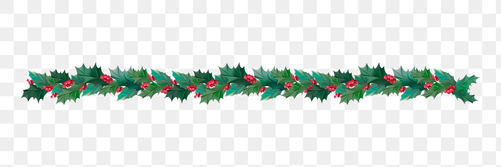 Christmas wreath png, transparent background