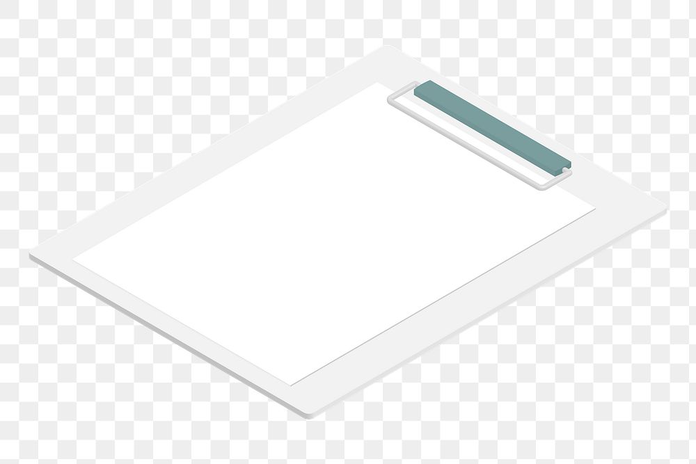 Clipboard png illustration, transparent background