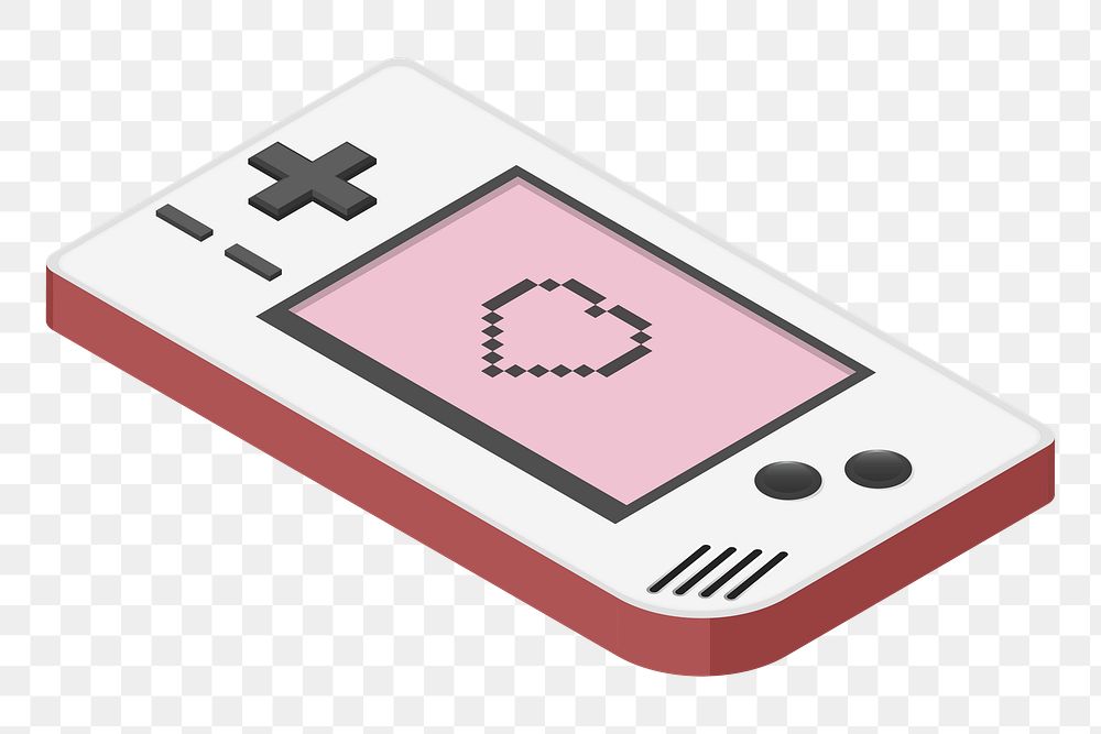 Game console png illustration, transparent background