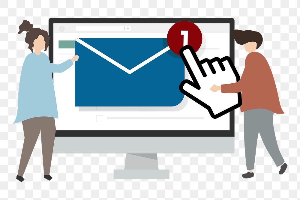E-mail png illustration, transparent background
