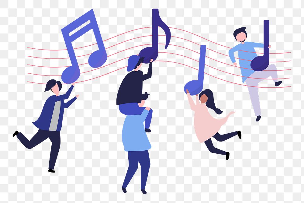 Music png illustration, transparent background