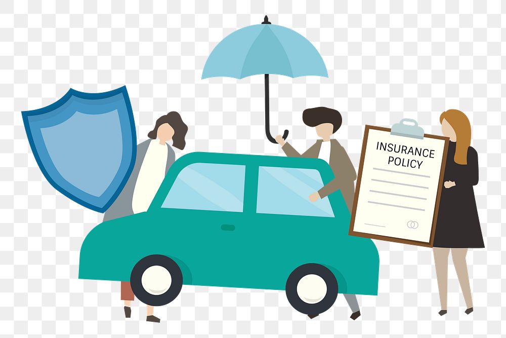 Car insurance png illustration, transparent background