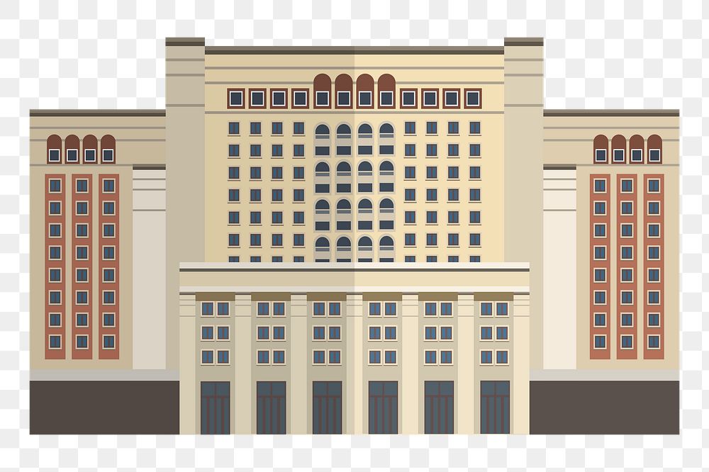 Four Seasons Hotel Moscow png illustration, transparent background