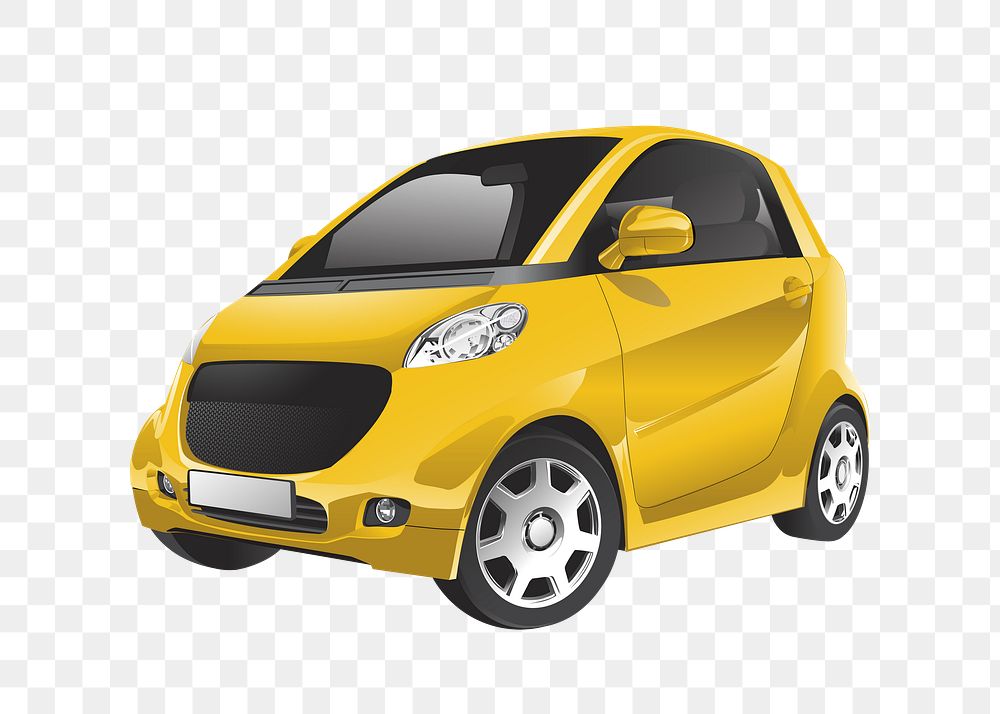 3D car png vehicle, transparent background