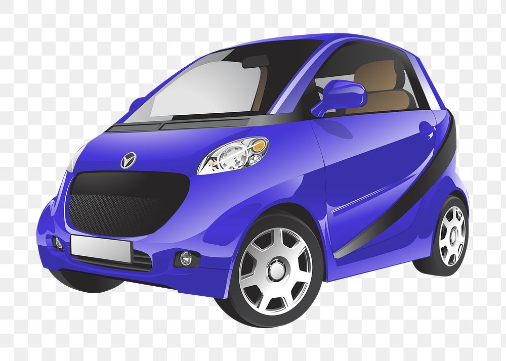 3D car png vehicle, transparent background