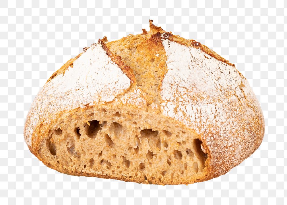 Bread png collage element, transparent background