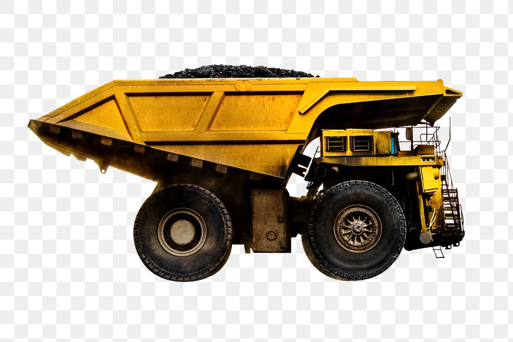 Png dump truck, isolated object, transparent background