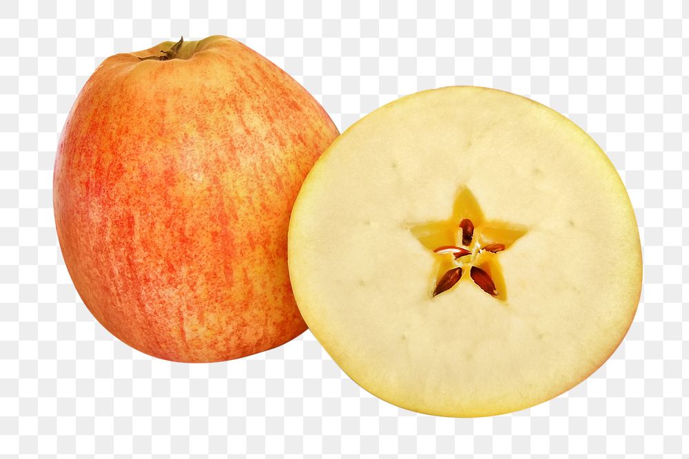 Png apple, transparent background