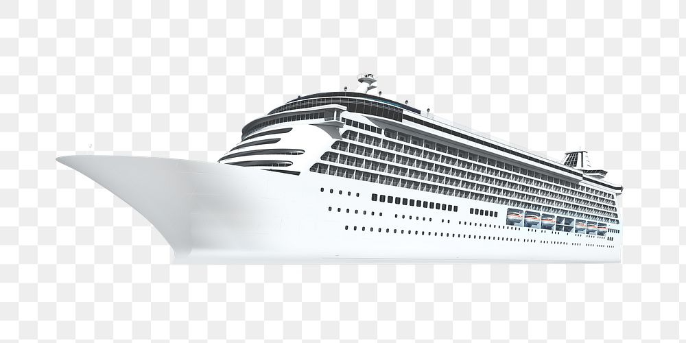 PNG Sea cruise, transparent background