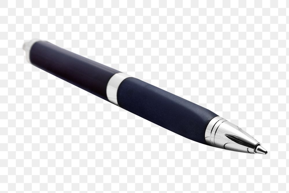 Png business pen, isolated image, transparent background