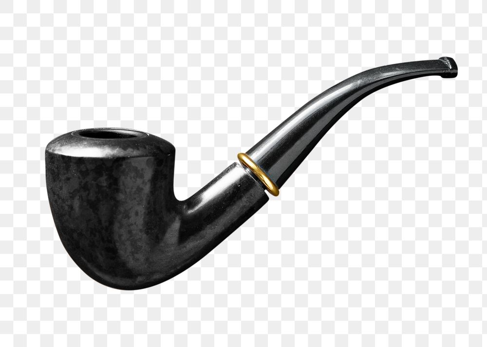 Smoking pipe png, isolated object, transparent background