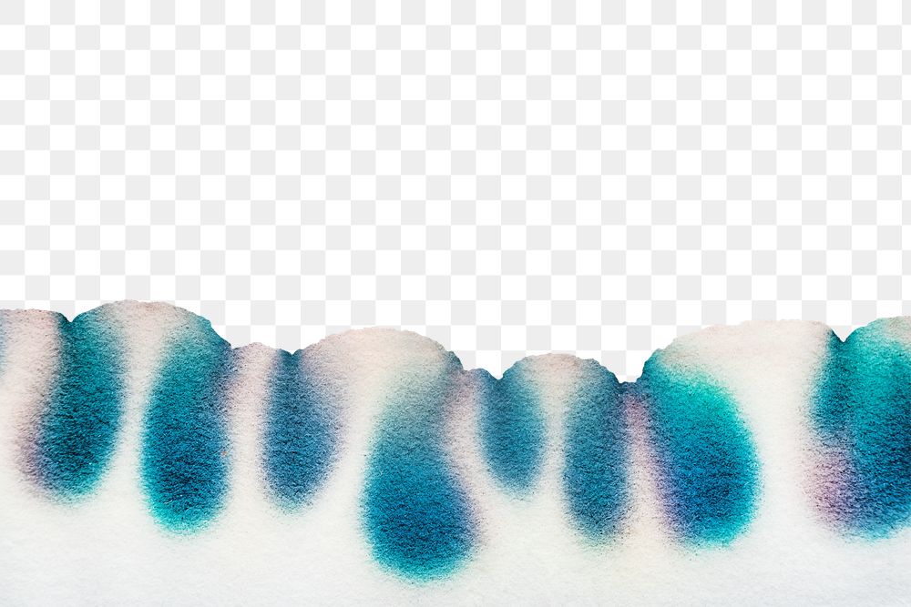 PNG Abstract chromatography  border, transparent background