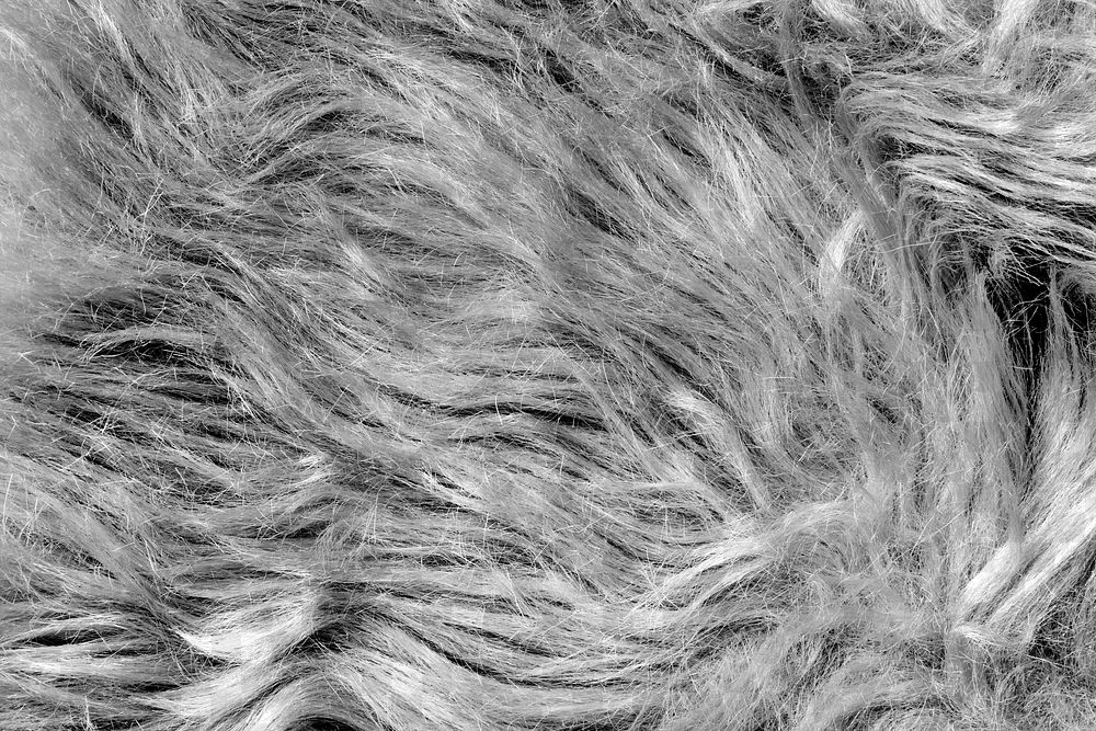 Transparent fur png texture collage element