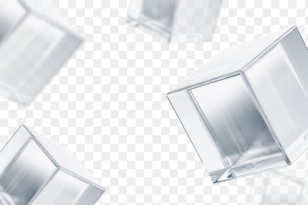 Gray cubics png geometric shape, transparent background