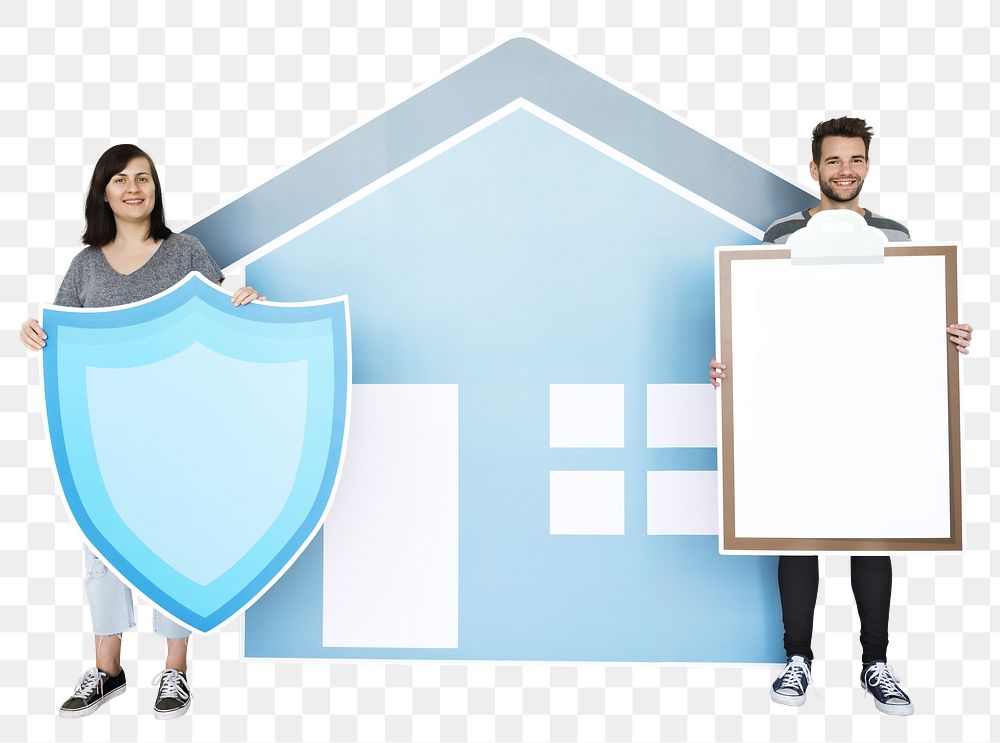 House insurance png, transparent background