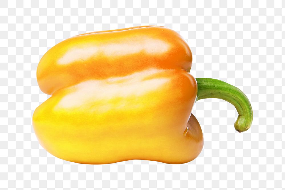 Bell pepper png collage element on transparent background
