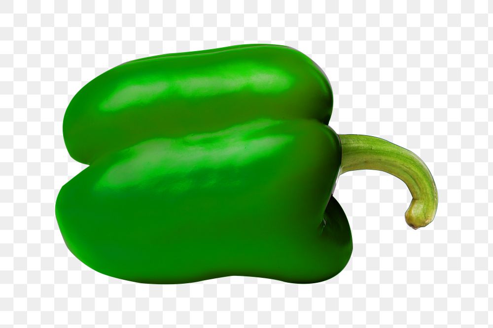 Bell pepper png collage element on transparent background