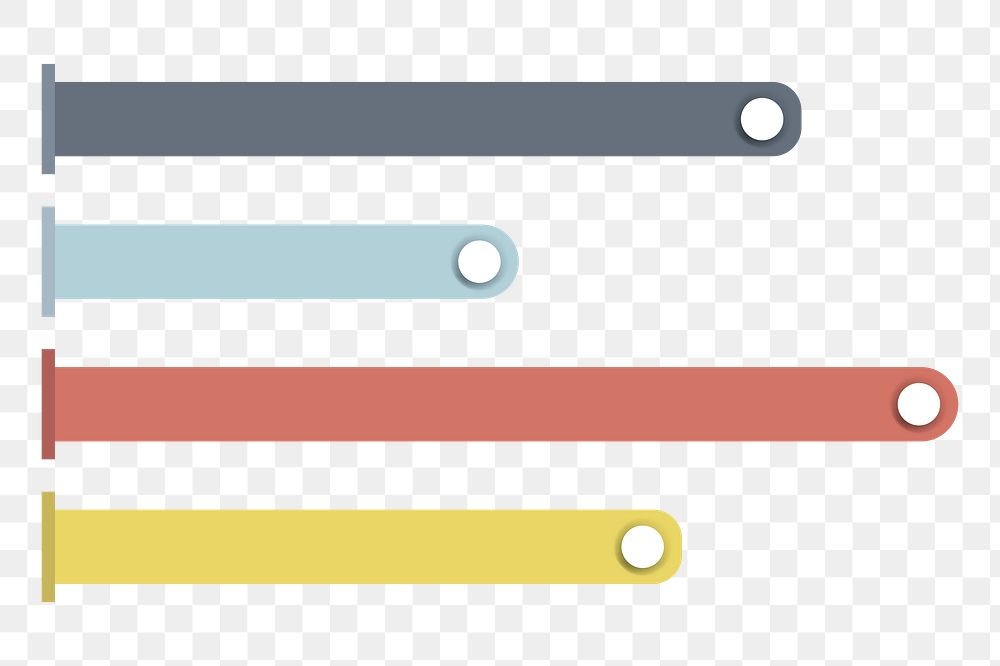 PNG Bar chart statistics diagram  transparent background