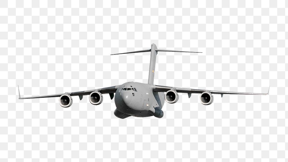 Airplane transportation vehicle png, transparent background