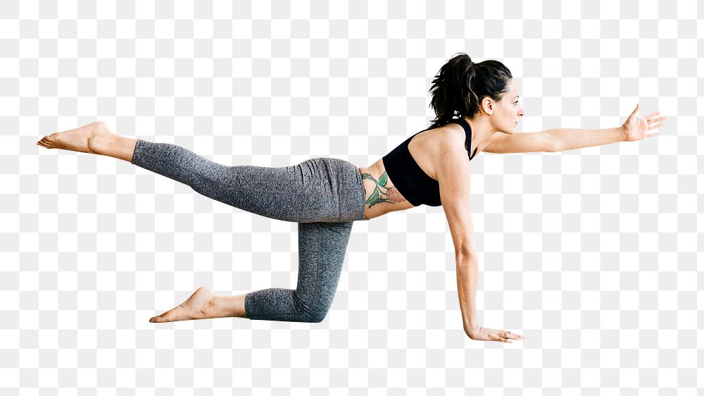 Yoga professional trainer png, transparent background
