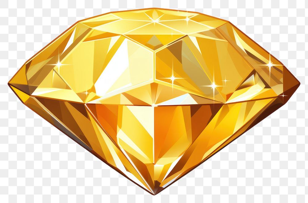 PNG Diamond gemstone jewelry gold. AI generated Image by rawpixel.