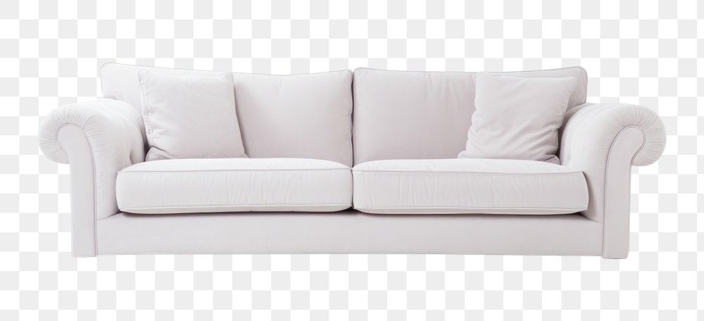 PNG  Sofa furniture cushion pillow. AI generated Image by rawpixel.
