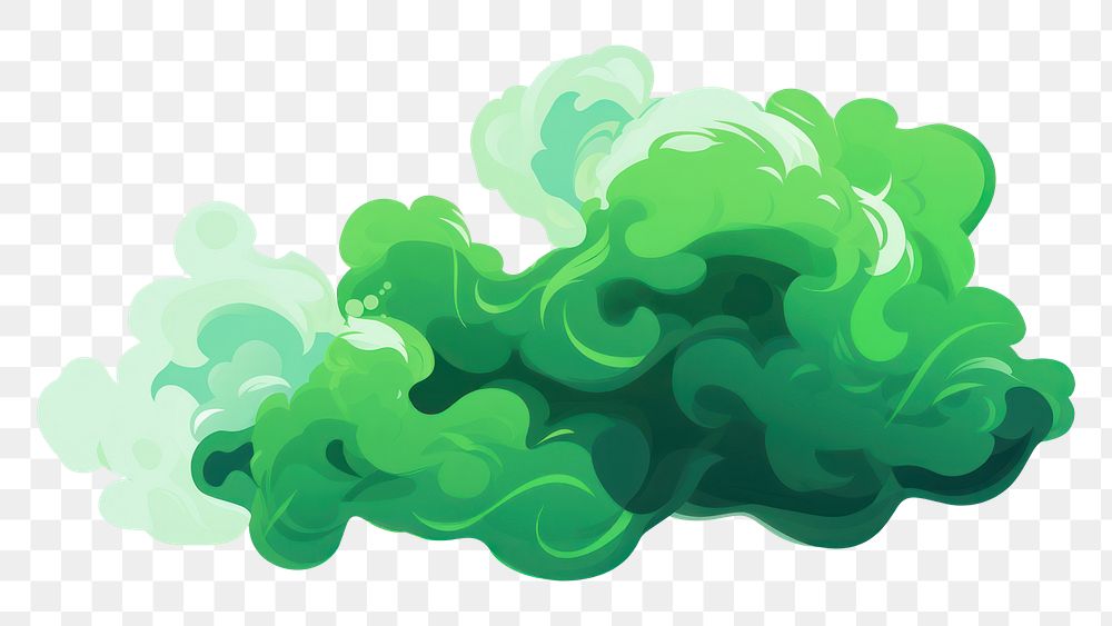 PNG Gas green smoke backgrounds. AI generated Image by rawpixel.