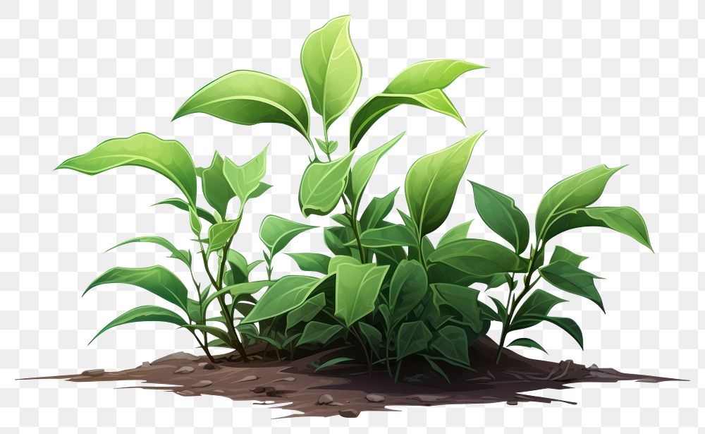 PNG Plant png green herbs leaf. AI generated Image by rawpixel.