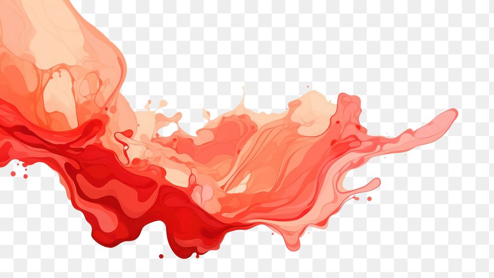 PNG Red liquid strain backgrounds art splattered. 