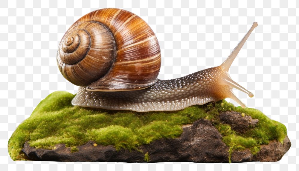 PNG Snail animal invertebrate gastropod. AI generated Image by rawpixel.