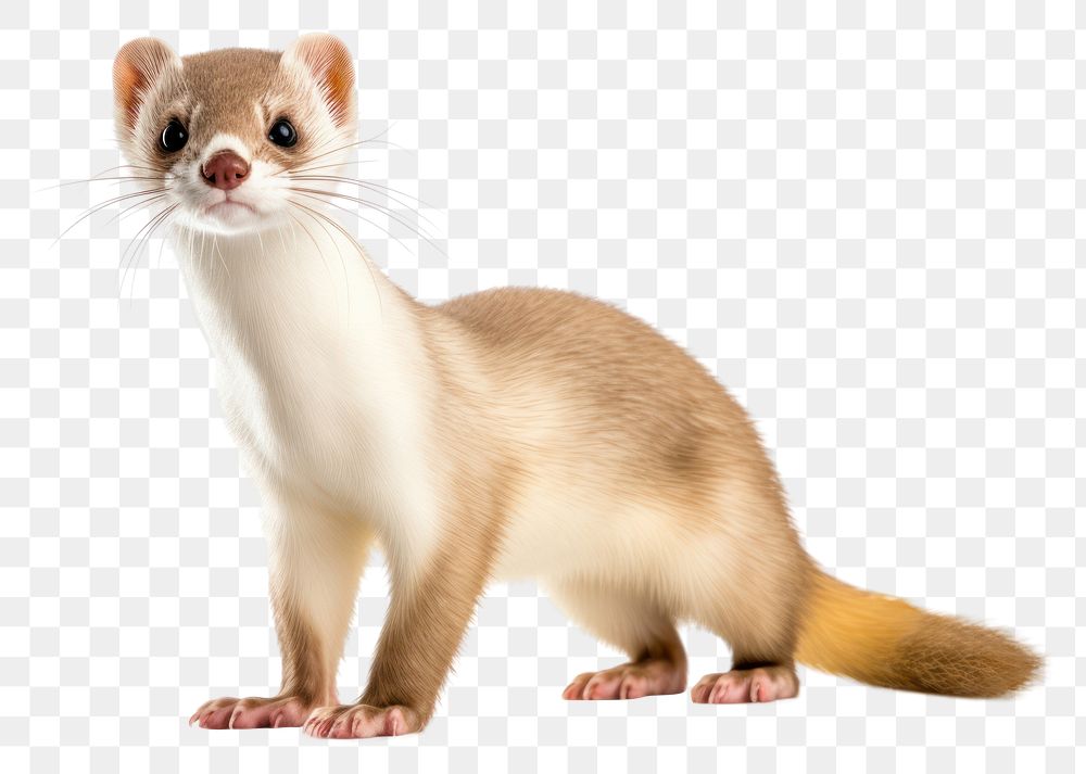 PNG Weasel wildlife animal mammal. AI generated Image by rawpixel.