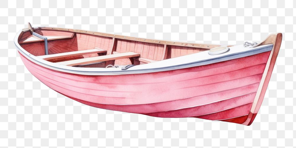 PNG  Boat watercraft vehicle rowboat. AI generated Image by rawpixel.