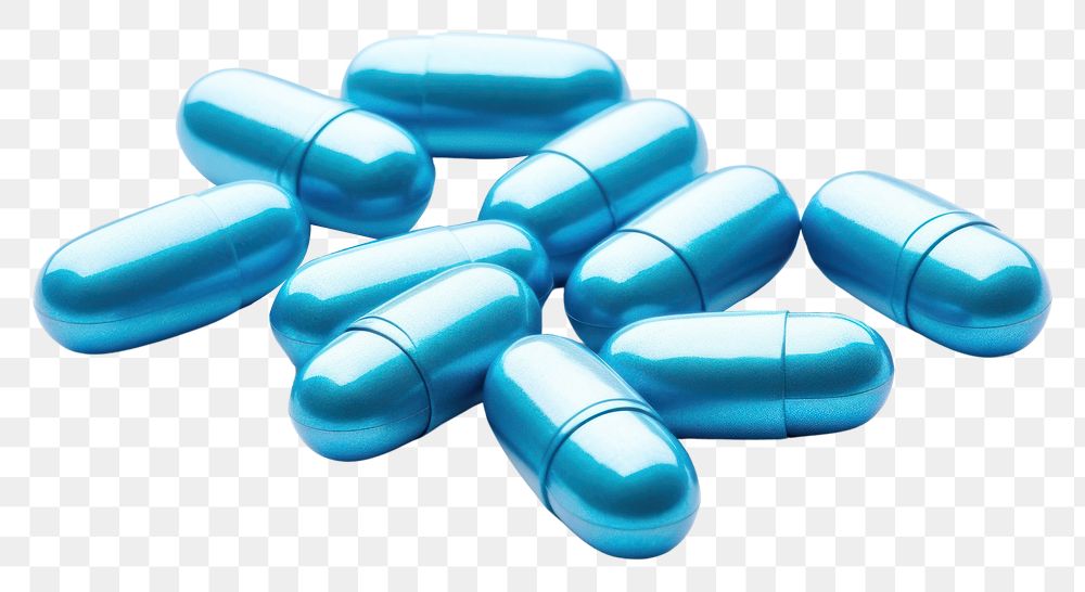 PNG Capsule pill medication turquoise. AI generated Image by rawpixel.