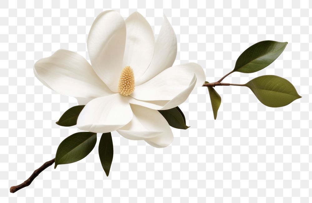 PNG  Magnolia flower petal plant