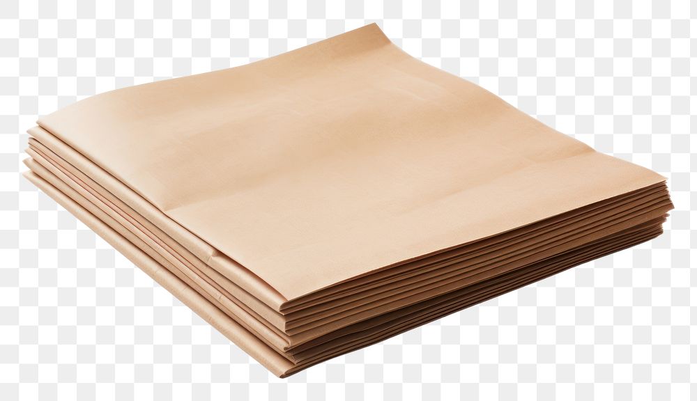 PNG Brown paper stack. AI generated Image by rawpixel.