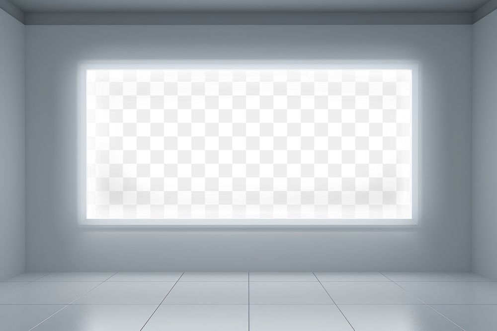 Digital billboard screen png mockup, transparent design